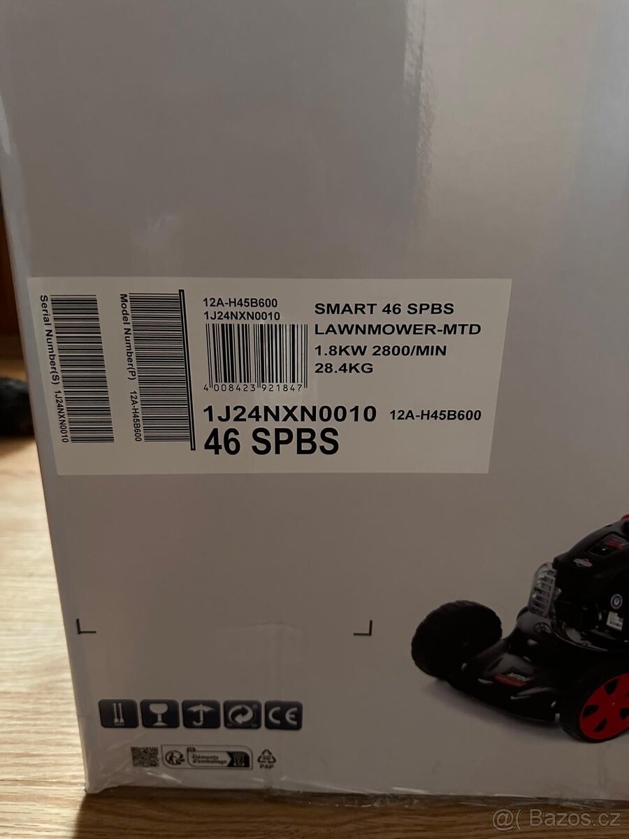 Benzinová sekačka MTD SMART 46 SPBS