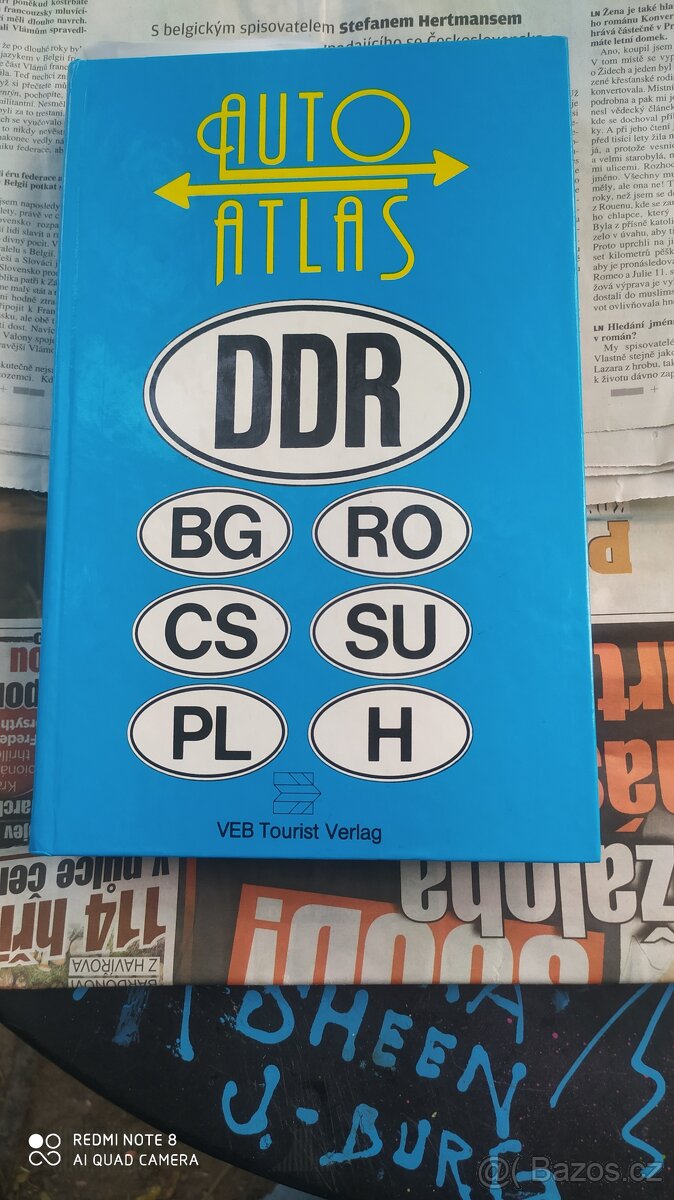 Auto atlasy, automapy, proda