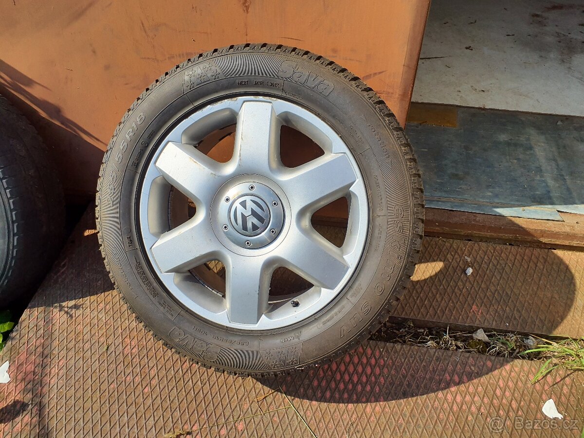 ALU kola se zimními pneumatikami 255/55/18