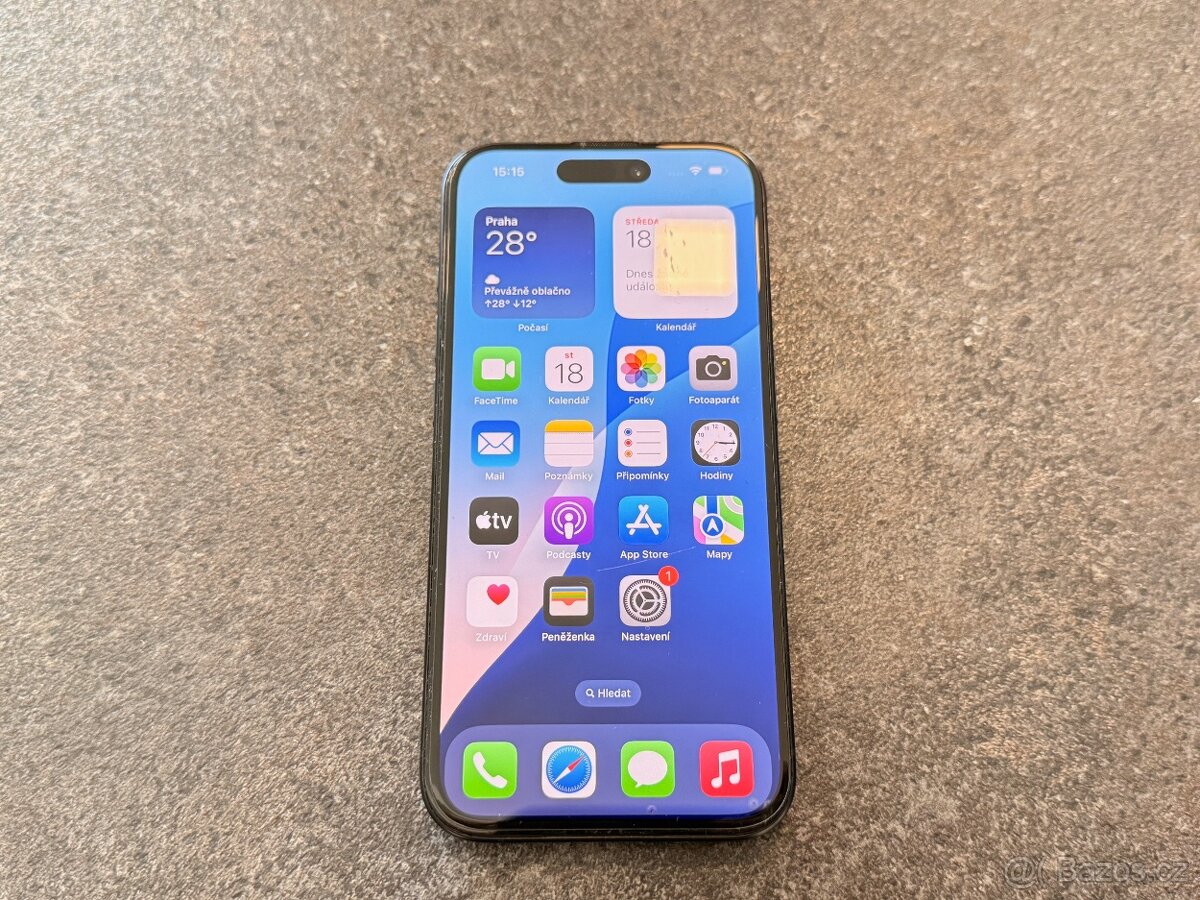 Apple iPhone 15 Pro 128 GB | Baterie 89 %