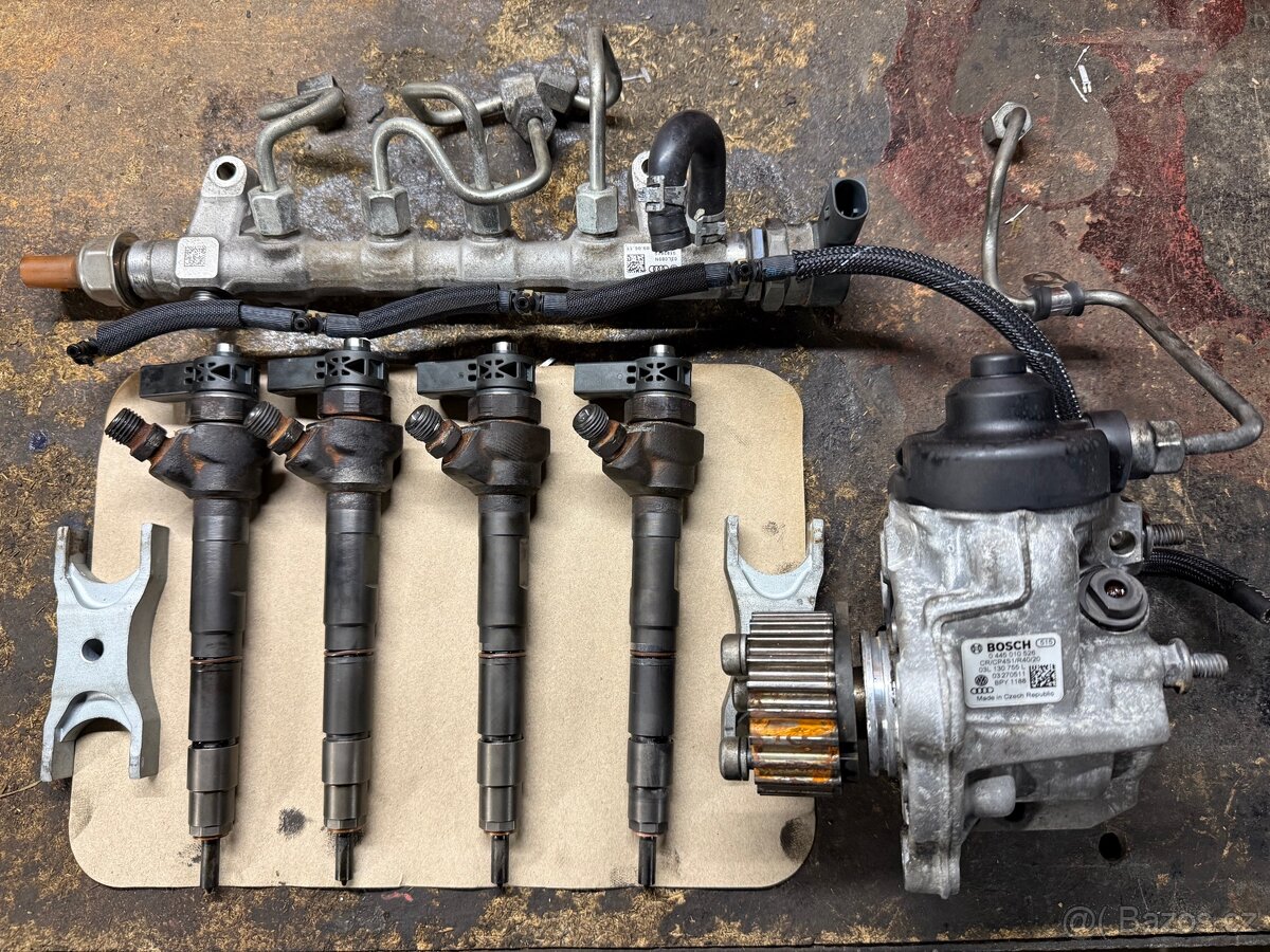 2.0 tdi Common rail palivová soustava/ vstřikovače