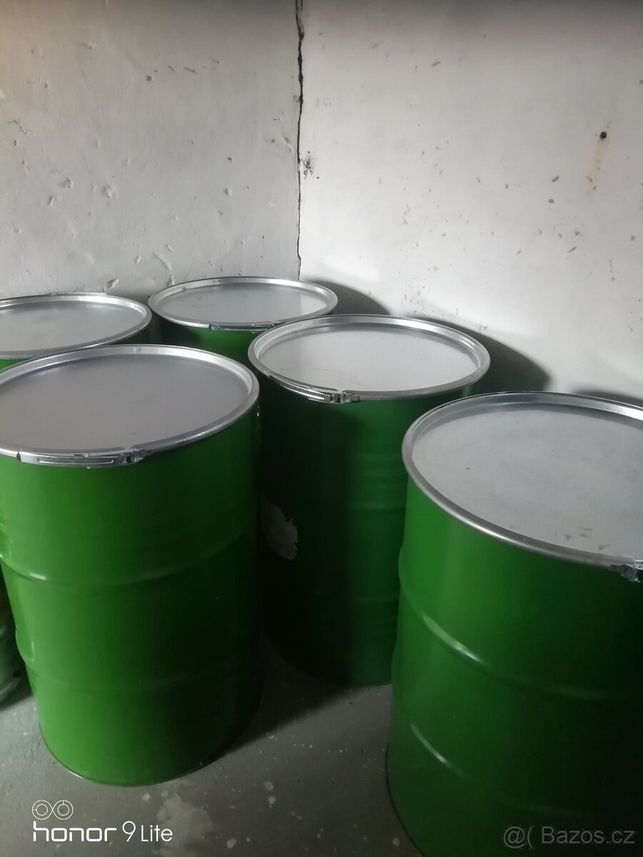 Plechový sud 200 litrů