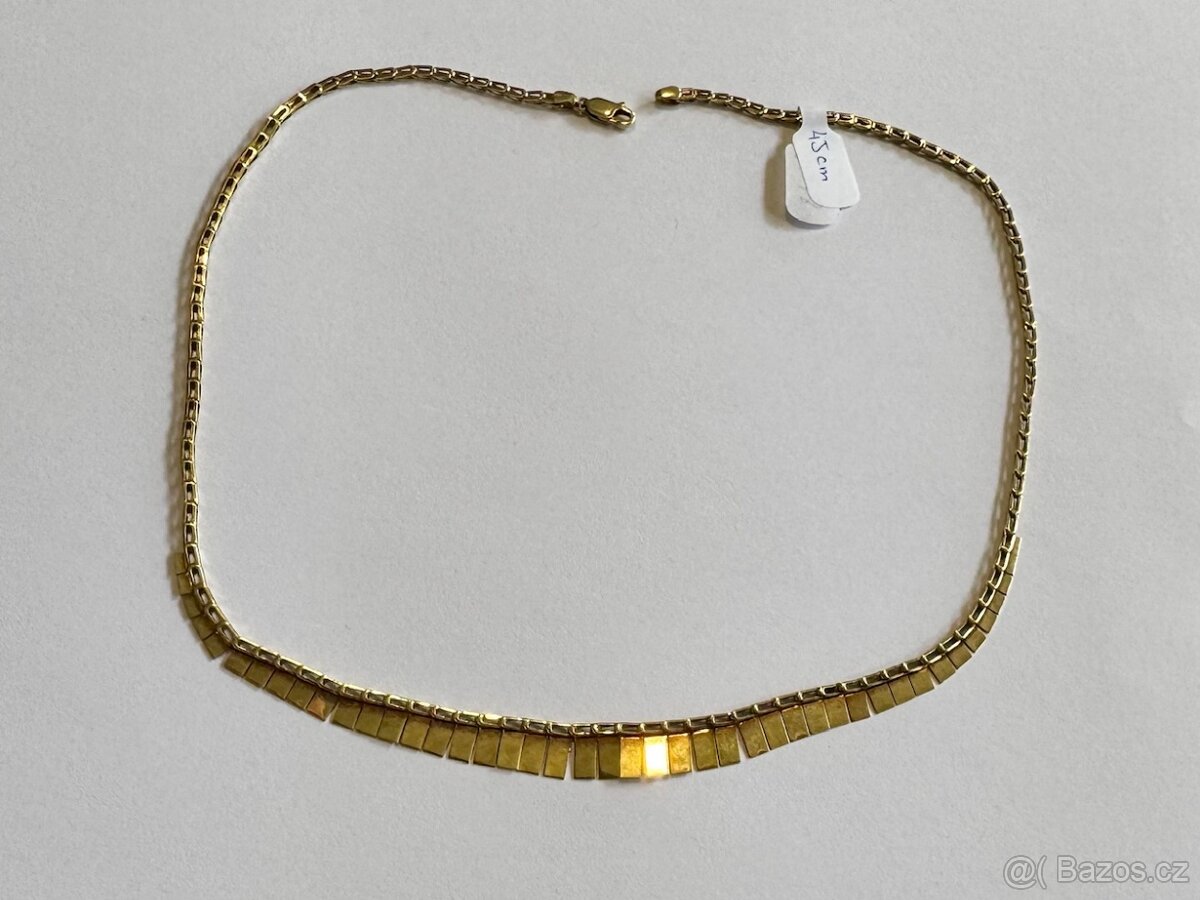 Zlatý řetízek 14k 585/1000