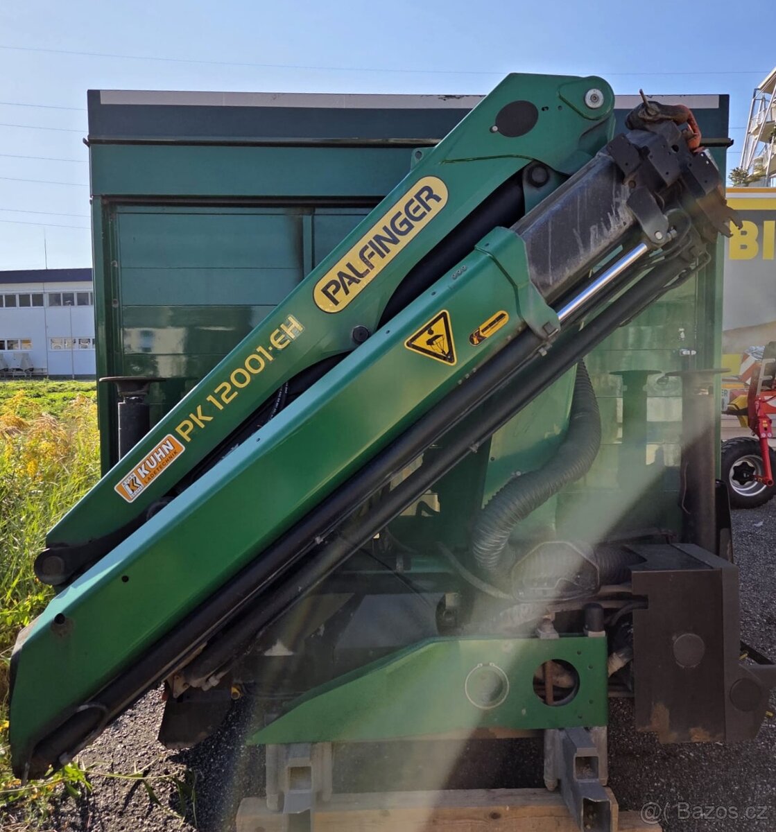 Lehká hydraulická ruka PALFINGER PK 12001-EH B r.2015, rádio