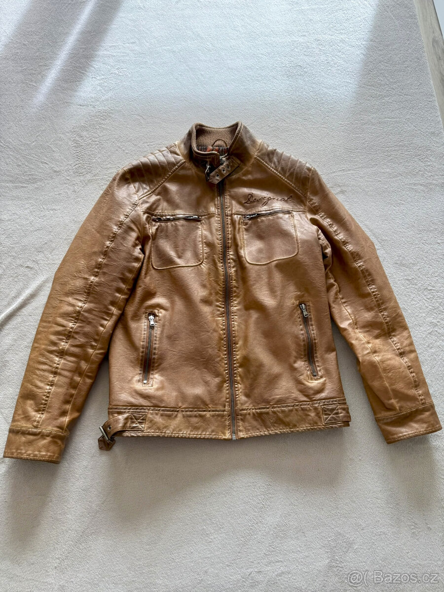 Přechodová hnědá bunda, zn. Desigual, vel. L