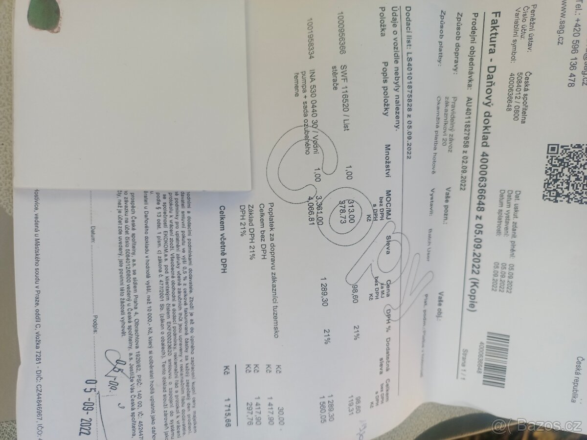 Sada rozvodů Peugeot,Citroen motory 1.9 D (DW8)