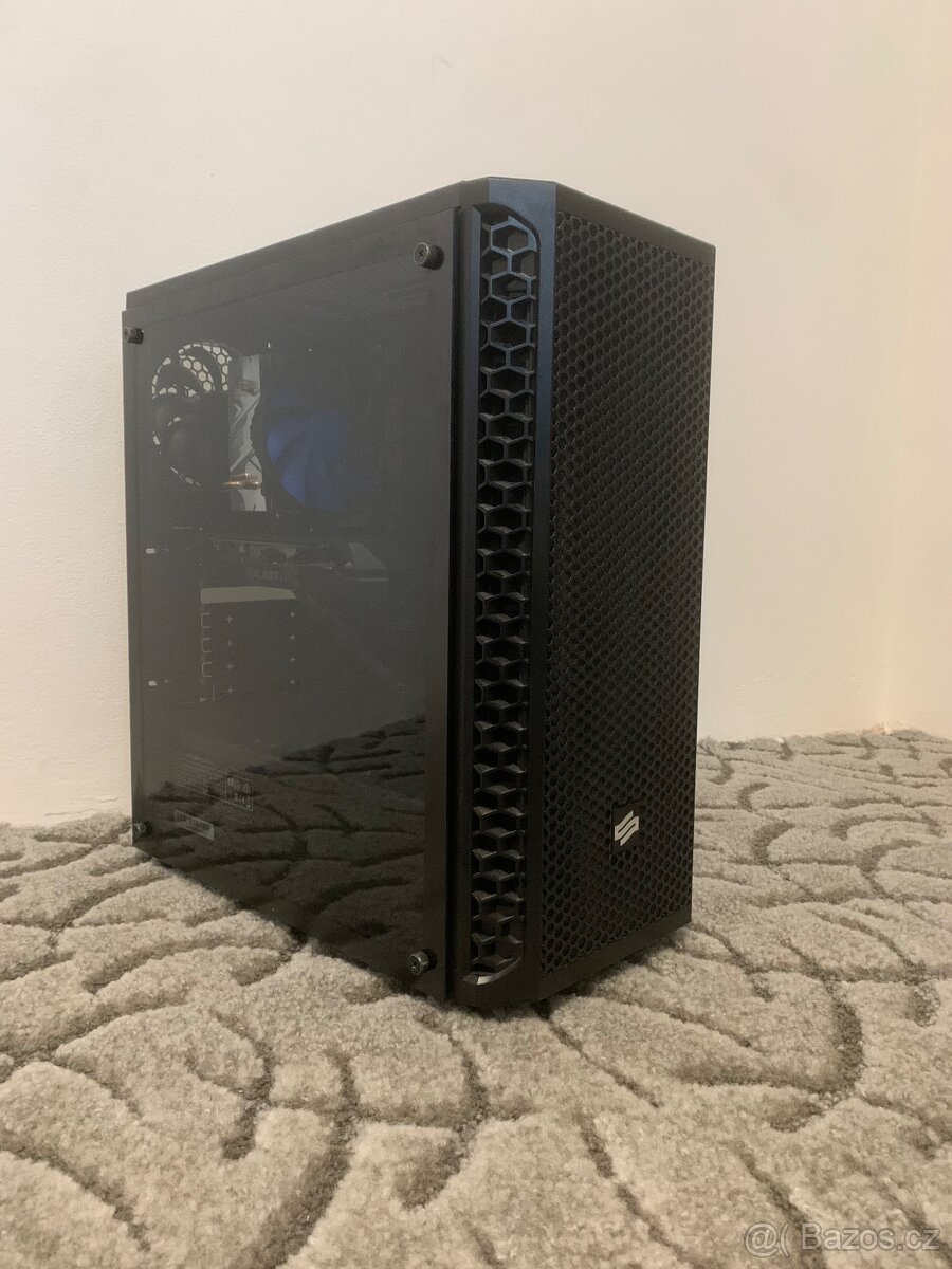 Herní Pc + monitor | GTX 1650, 16Gb RAM, HDD + SSD