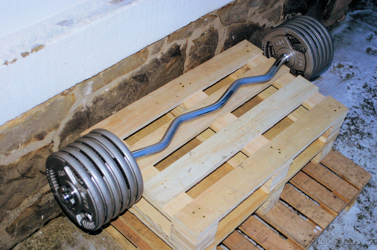 EZ činka 67,5kg (s úchopy)