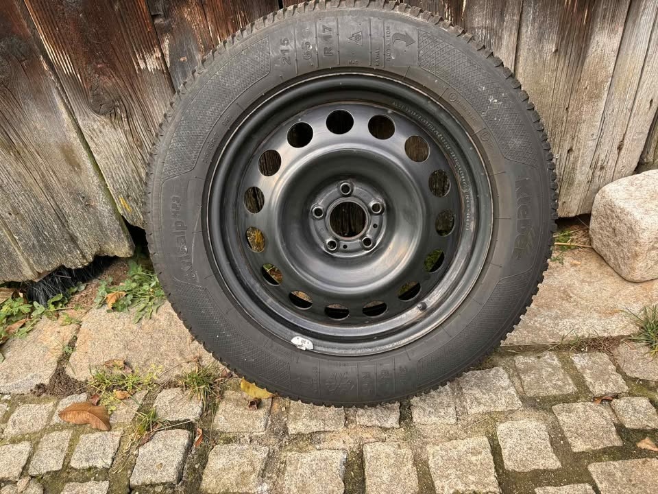 Sada kol (5x108 R17) a zimních Kleber Krisalp (215/65/17)