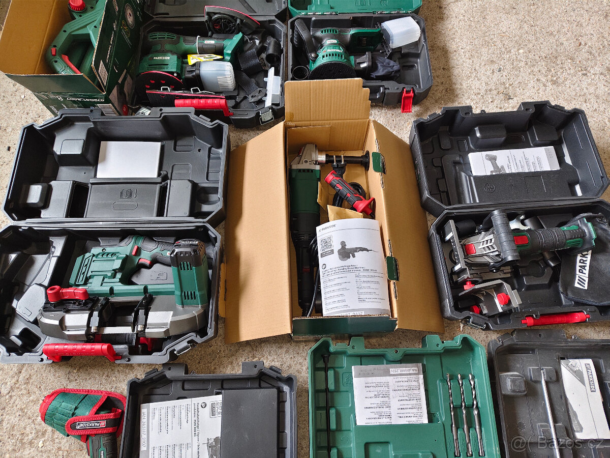nářadí parkside nové v záruce