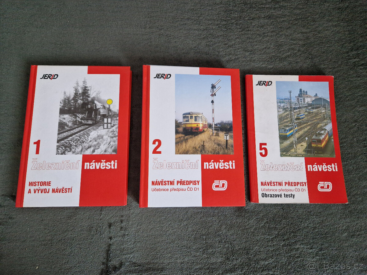 Železniční návěsti 1,2,5