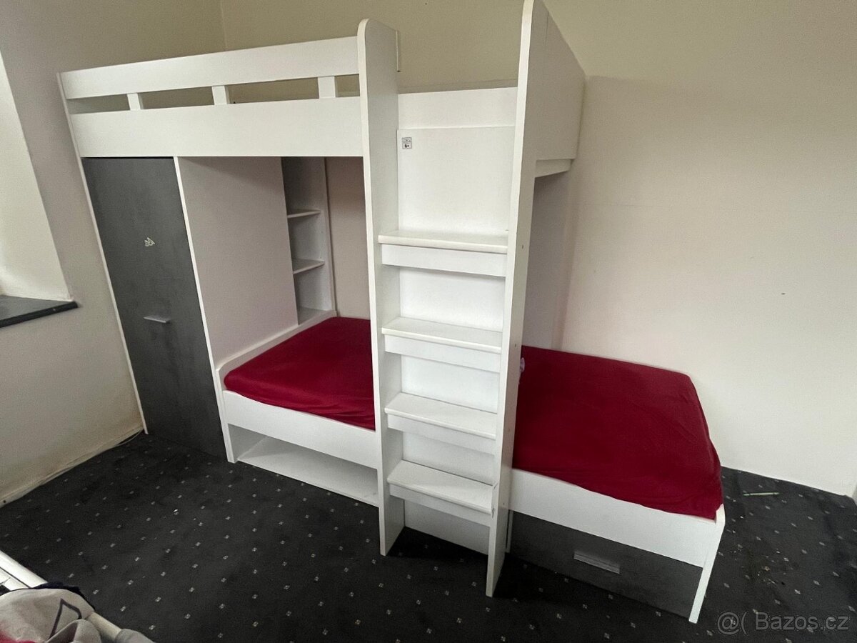Dvoulůžková dětská postel-liberec