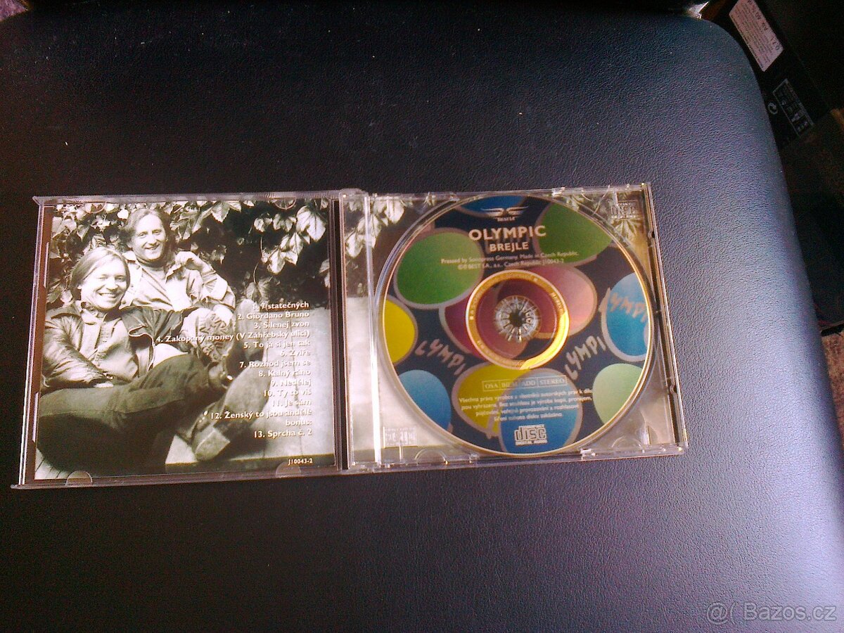 Olympic CD, MC kazety, LP desky