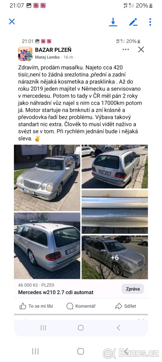 Mercedes w210