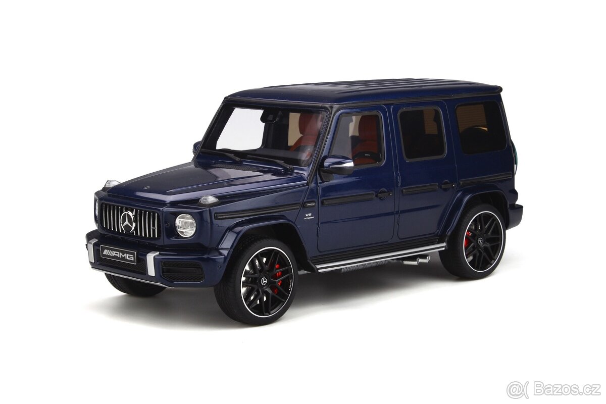 Mercedes AMG G63 2020 Blue GT SPIRIT 1/18