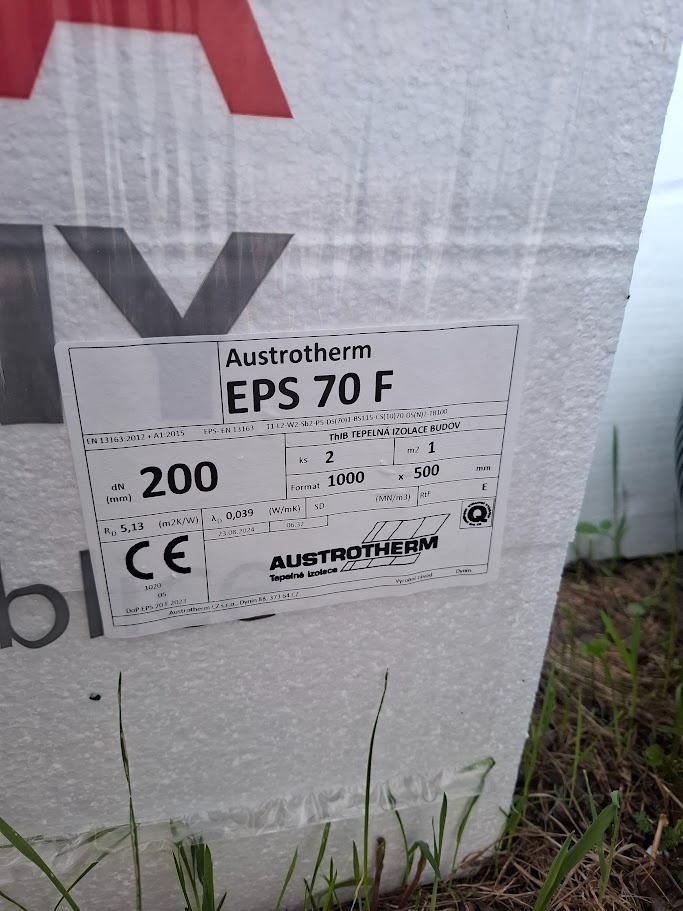 Polystyren fasádní Austrotherm 70F 200mm 16m2