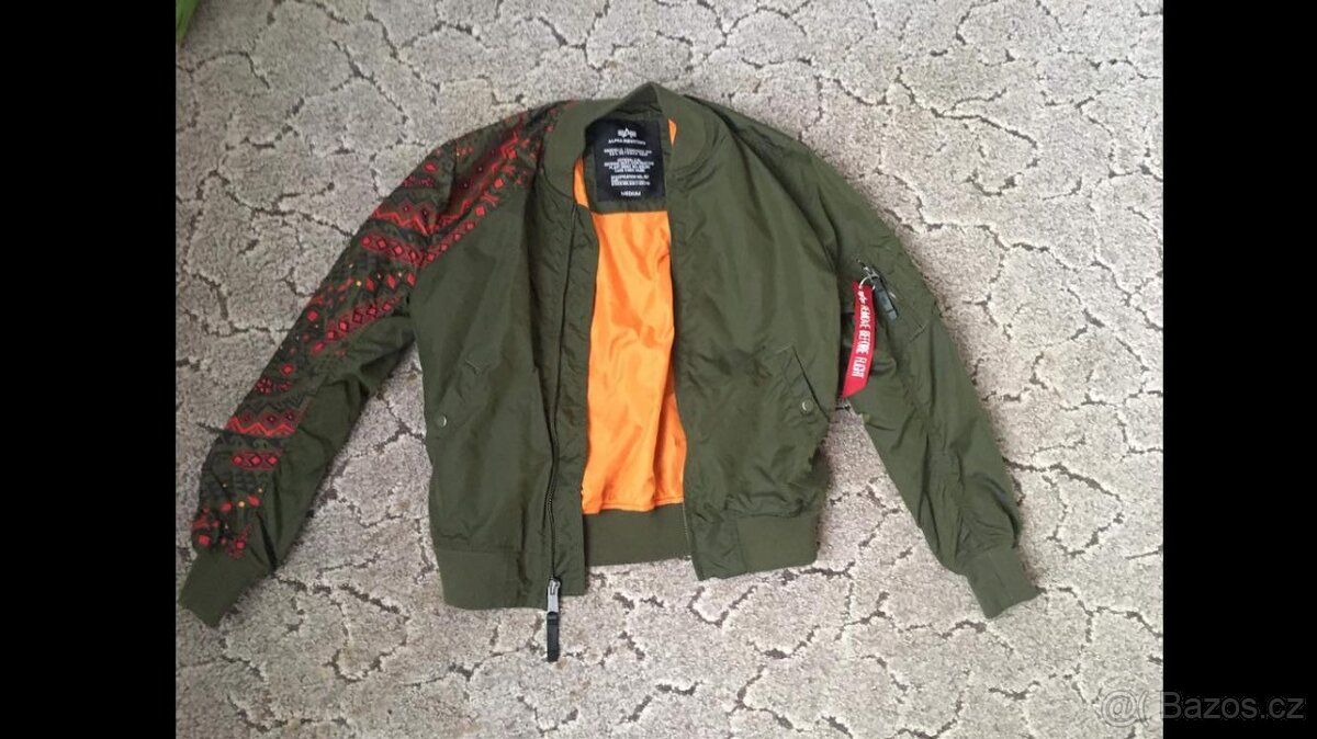 Alpha Industries MA-1 TT "Tattoo" – bomber bunda