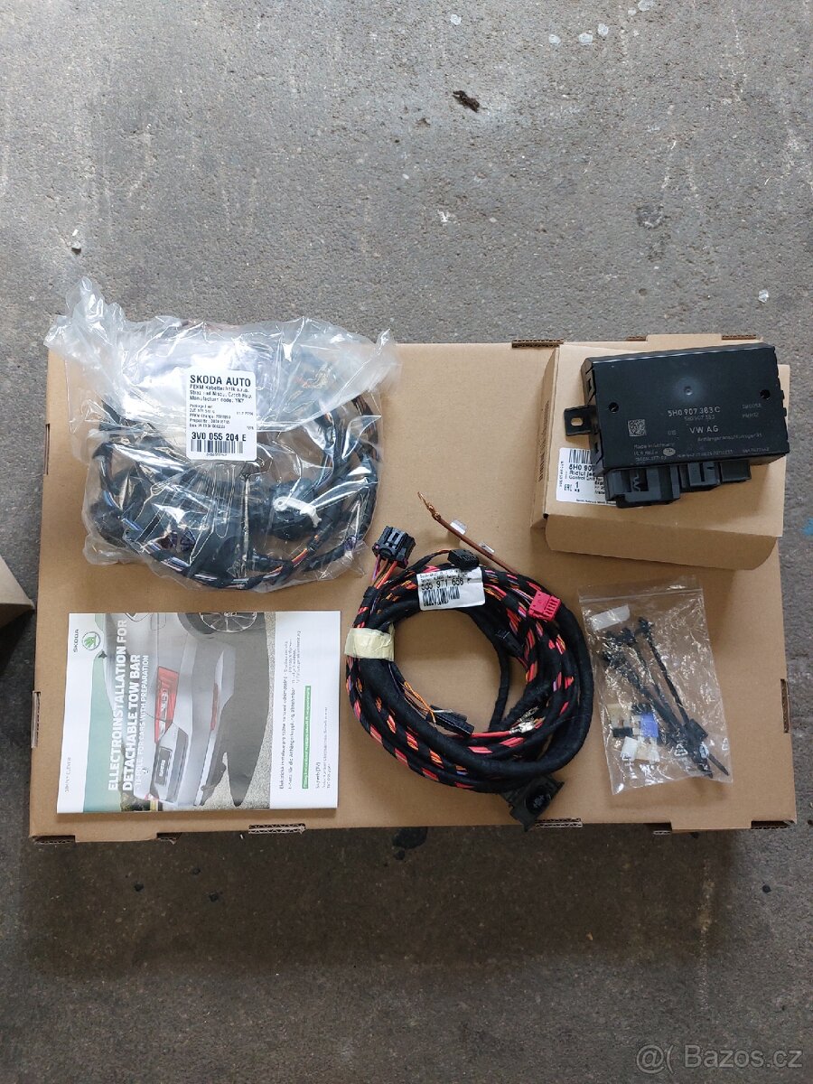 Tažné zařízení elektroinstalace 3V0 055 204F