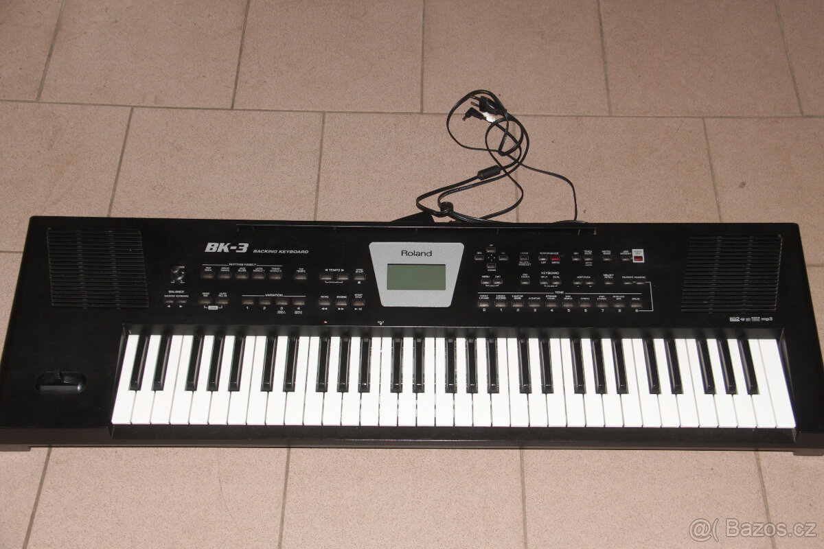 Keyboard klávesy Roland BK 3 ČTĚTE POPIS