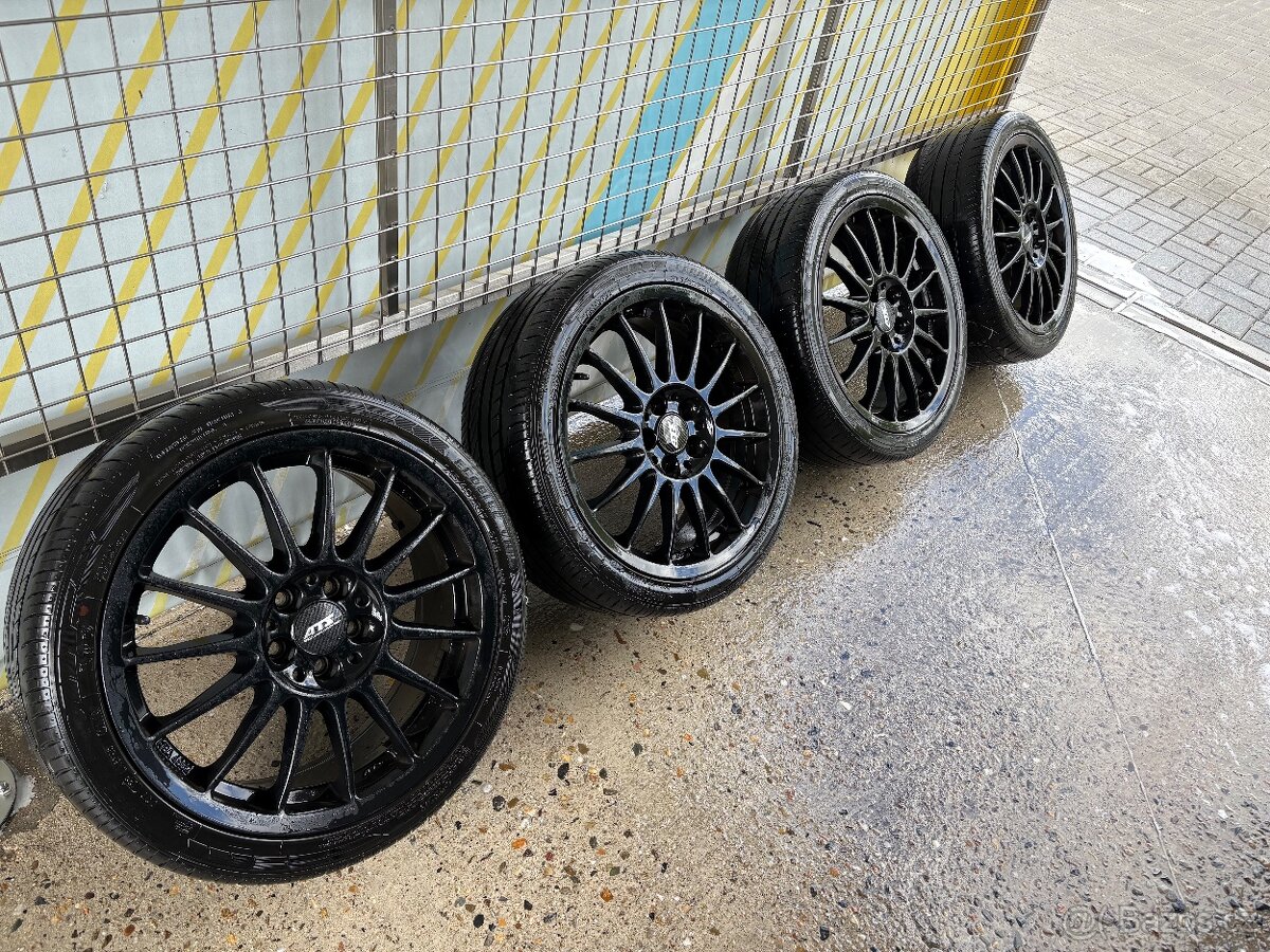 Prodám kola 5x100 R17 ATS s letními pneu 215/40Z R17