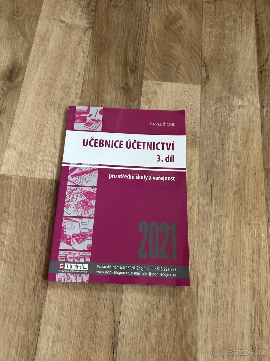 Učebnice účetnictví 3. díl