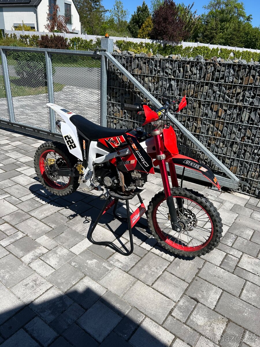 Pitbike GTX 125 – zachovalý stav, po servisu motoru