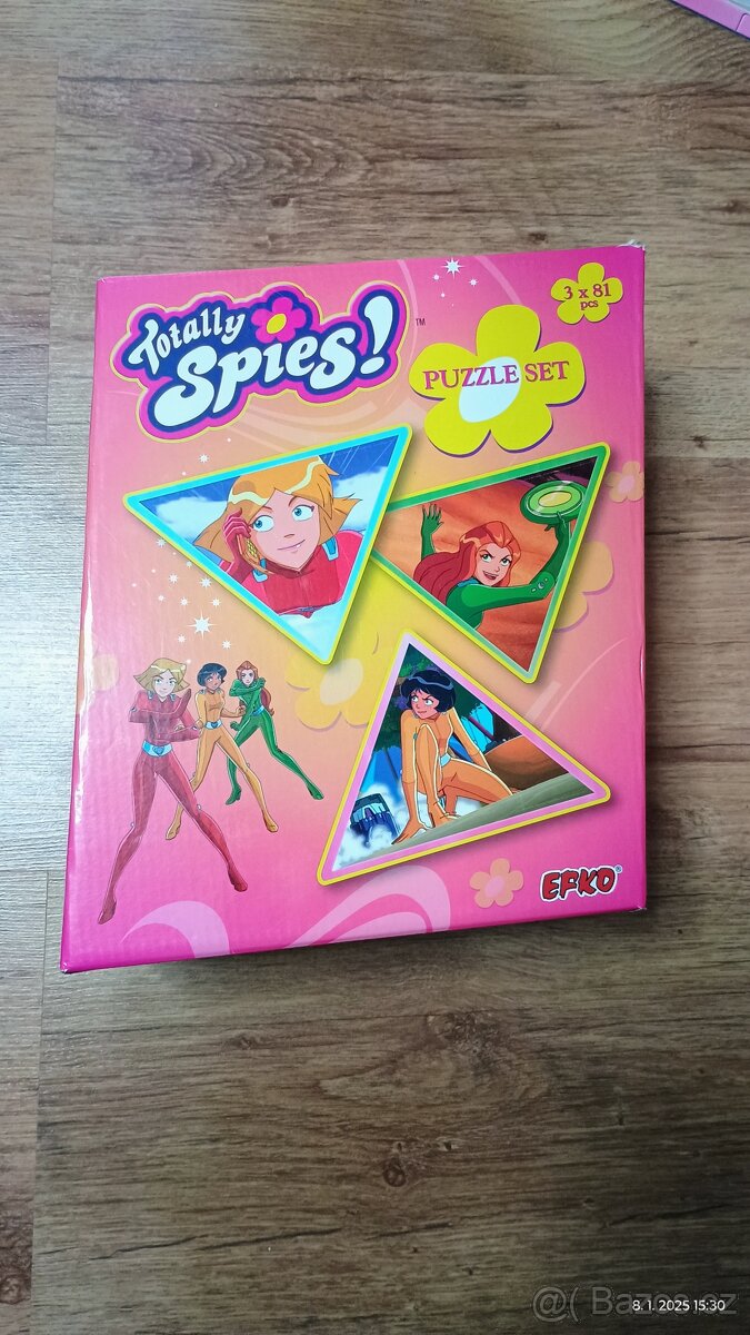Puzzle totally Spies špionky