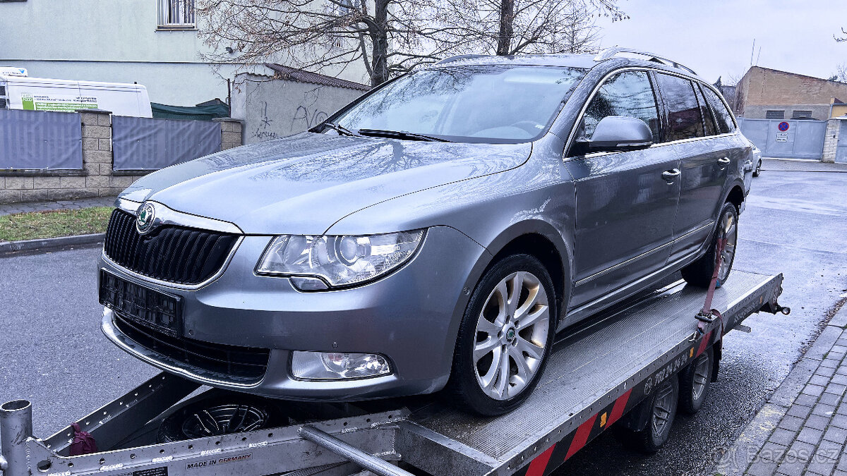 Vůz na náhradní díly Škoda Superb 2 kombi 2012 CFFB NMC LF8L