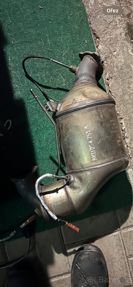 Dpf Audi a4 b8 3.0 176kw 8k0254751A