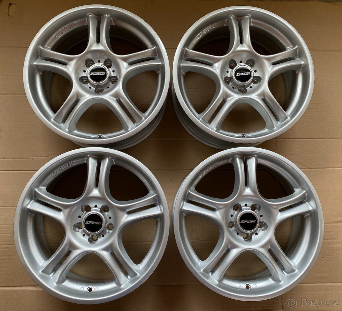 nová, kvalitní alu kola Zender 17", rozteč šroubů 5x100