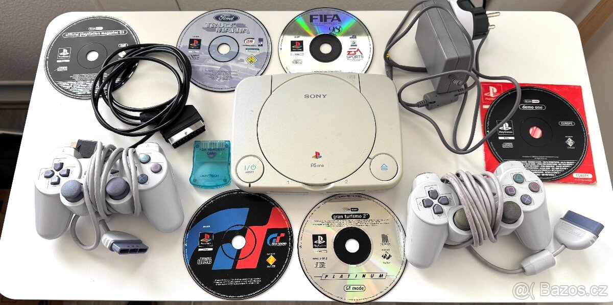 PSone Playstation 1 PAL evropská verze SCPH-102