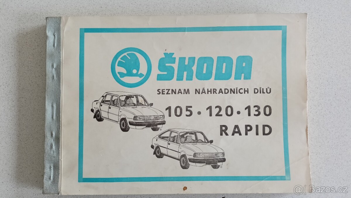 Seznam náhradních dílů Š-105,120,130 rapid