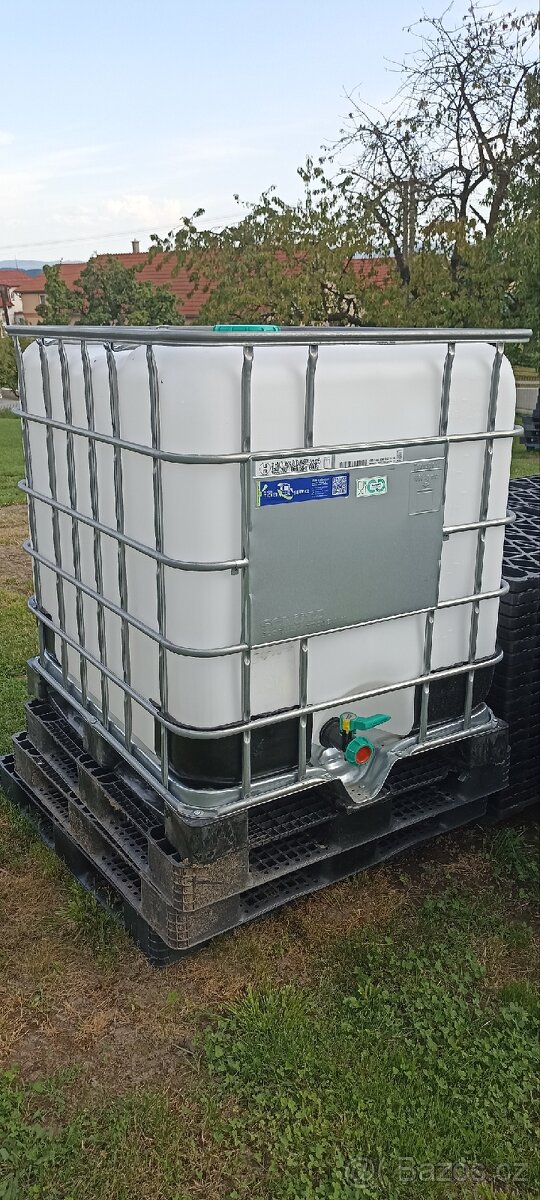 Nová IBC nádrž - 1000 litrů