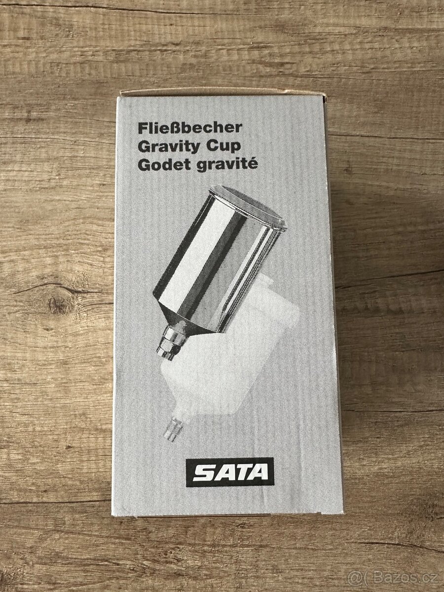 Sata nádobka 600 ml a nádobka minijet 125 ml
