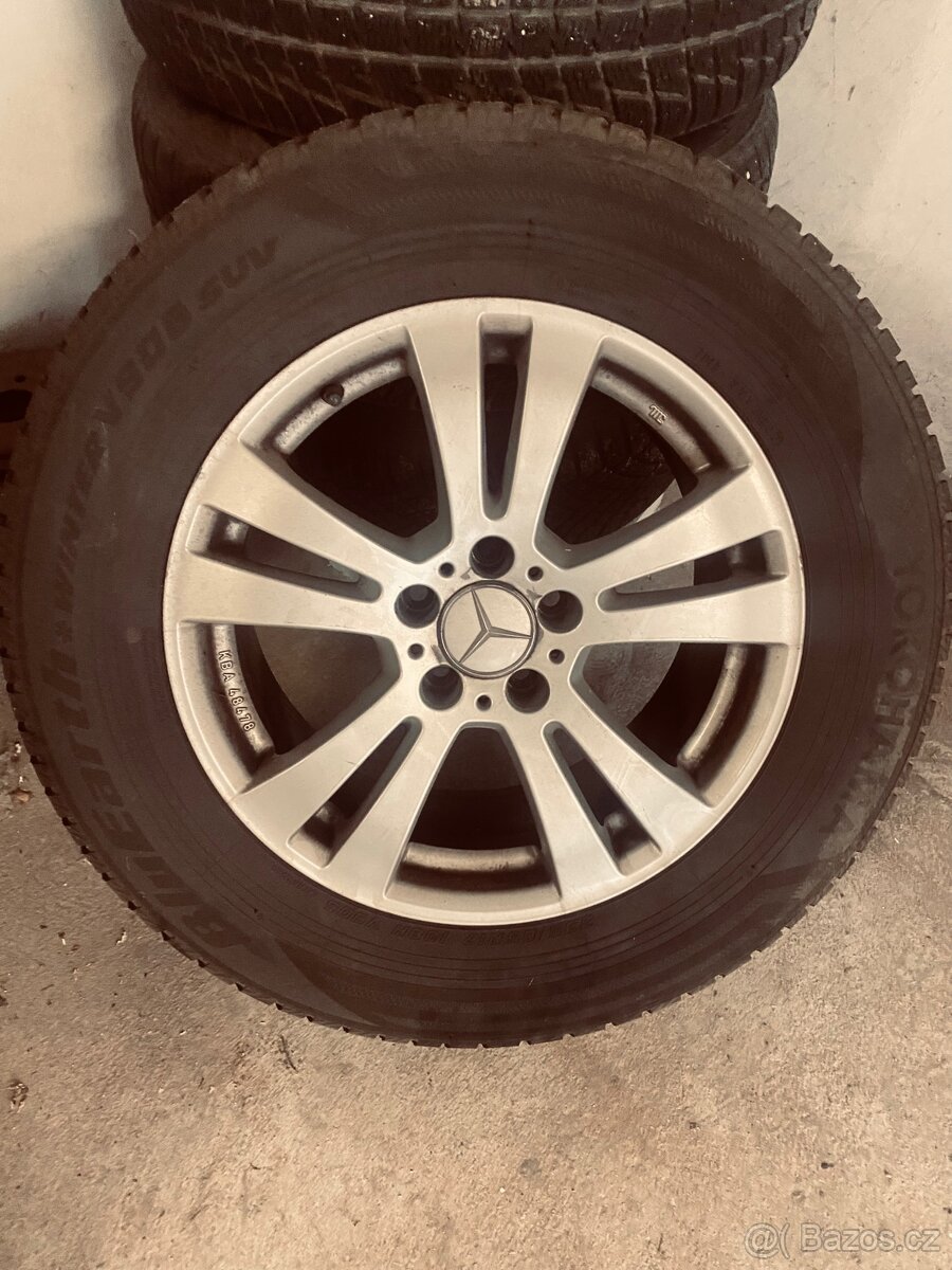 Prodám zimní kompletní kola Mercedes-Benz
