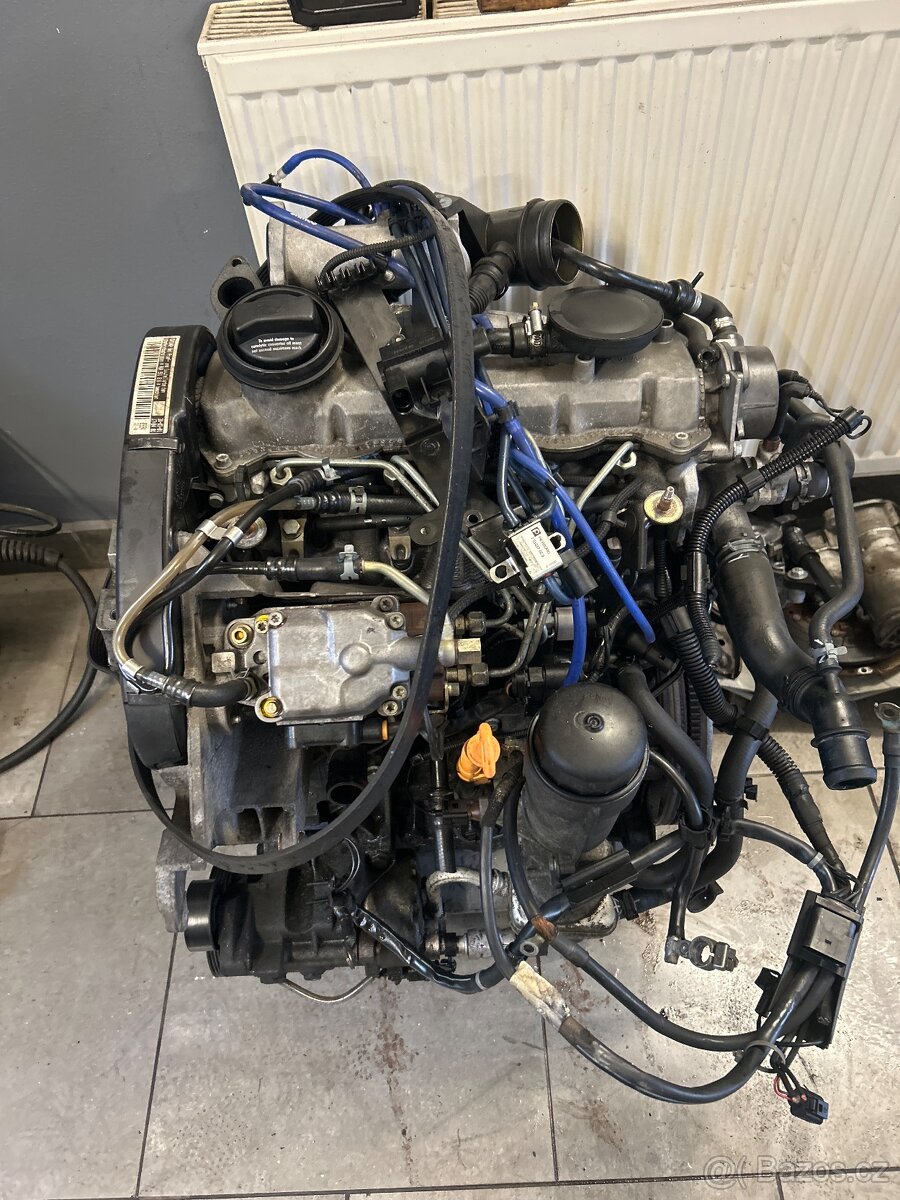 Motor 1.9tdi 66kw AGR