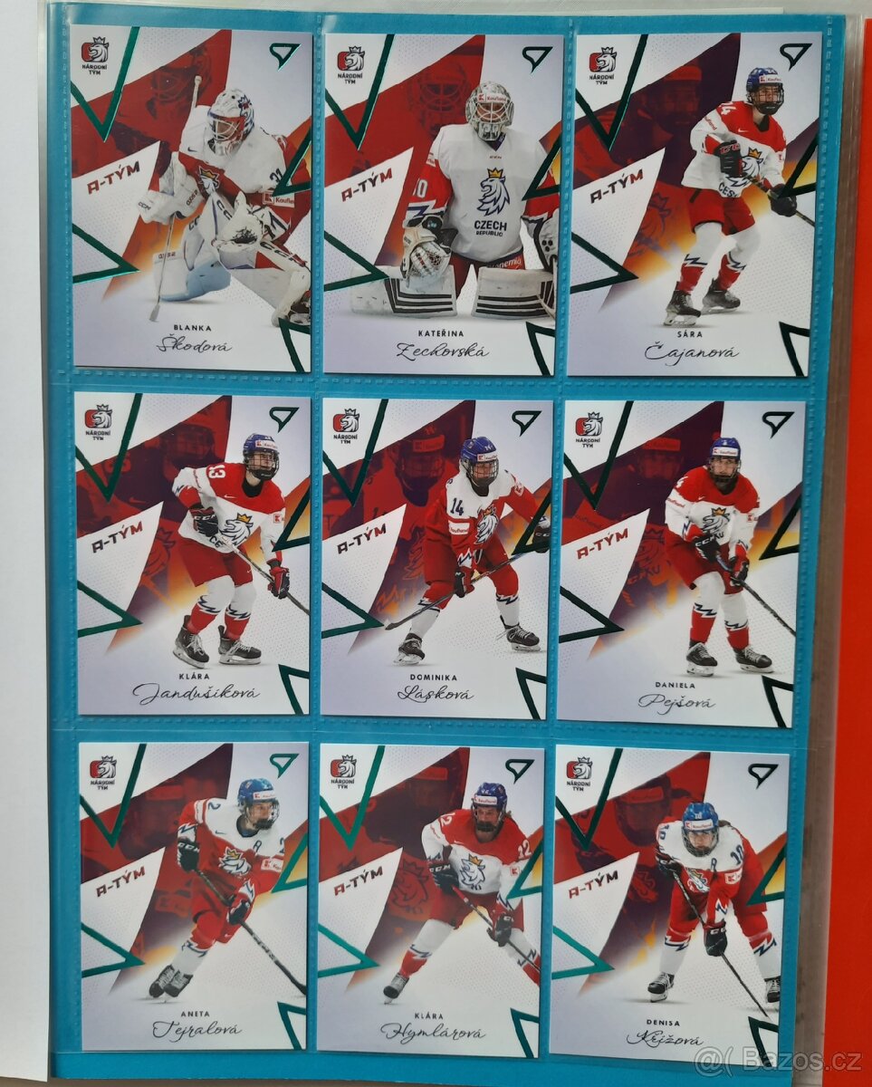 HOKEJOVÉ ČESKO 2024 _ REPREZENTCE ČR ŽENY _ Kompletní sada