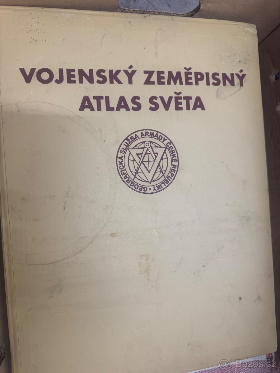 Vojensky zemepisny atlas sveta mapy