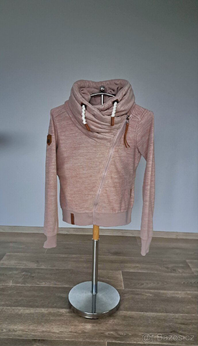 Krásná dámská fleece mikina Naketano