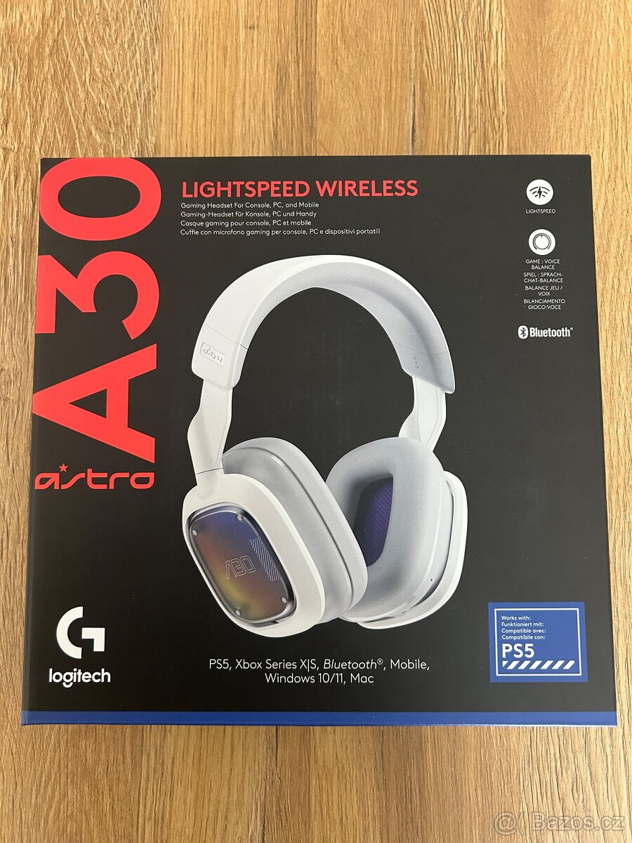 Prodám herní sluchátka Logitech G Astro A30