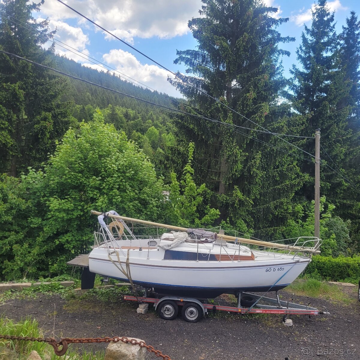 Plachetnice kajutova Neptun 22