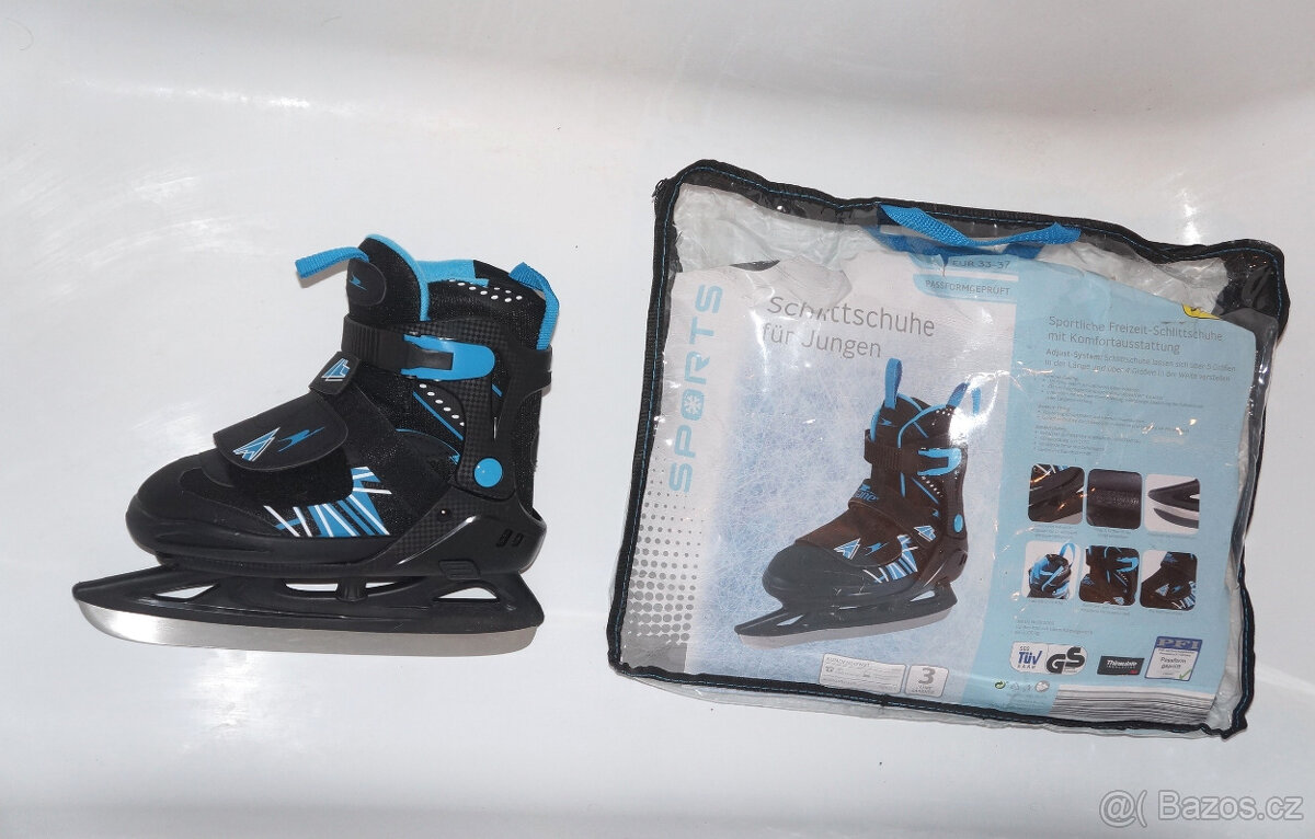 Nové dětské brusle roztahovací nastavitelné vel. 33-37.