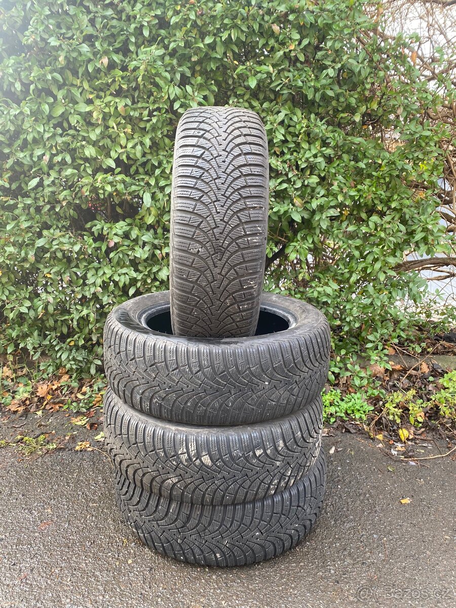 205/55 R16 91H Goodyear 3x6mm 1x5mm dot3514 zimní