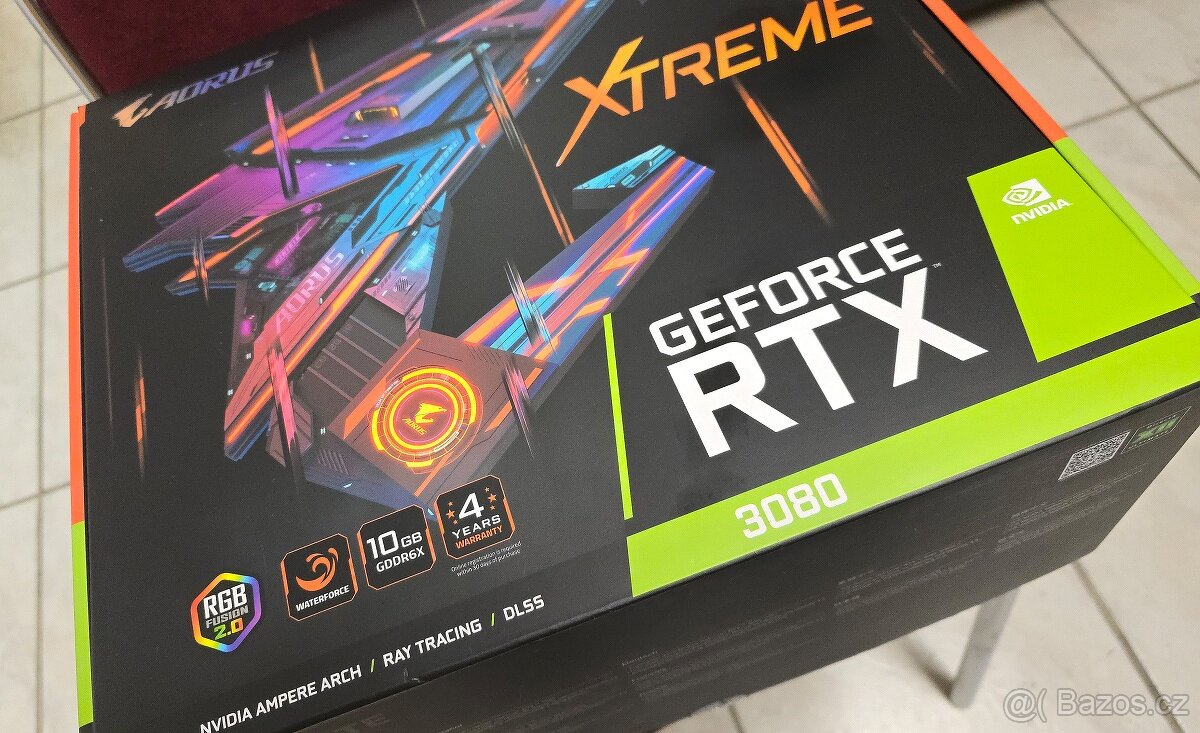 Gigabyte AORUS GeForce RTX™ 3080 XTREME WATERFORCE 10GB