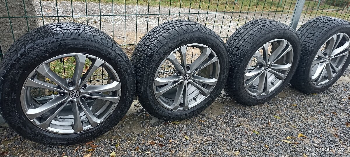 Zimní sada alu kol VW T5 Multivan r18