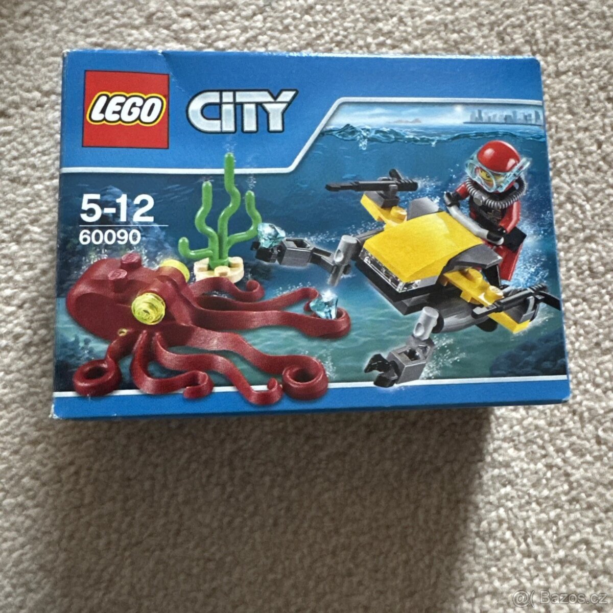 LEGO CITY Hlubokomořský potápěčský skútr (60090)