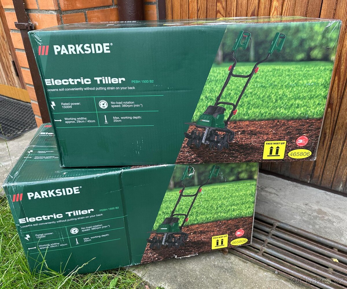Zahradní kultivátor PEBH 1500 B2 - Parkside