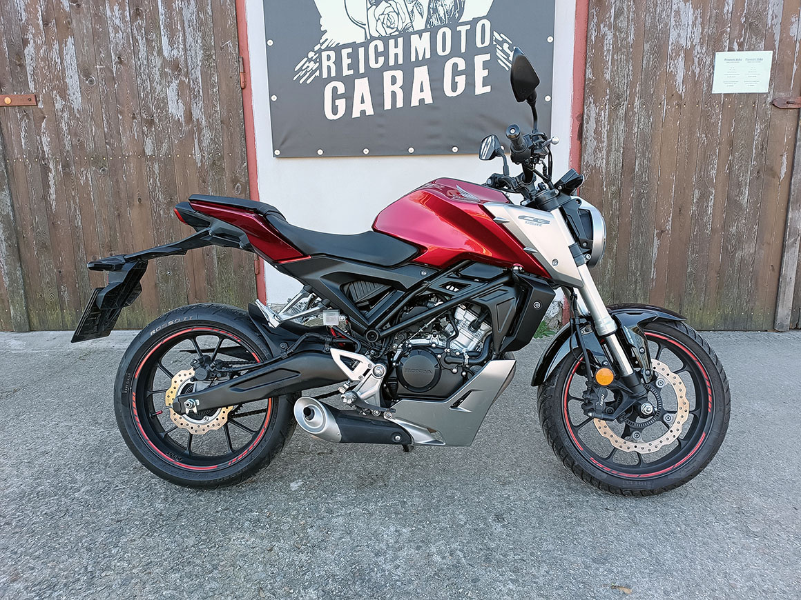 Honda CB125R ABS neo cafe - původ ČR, servisní kniha