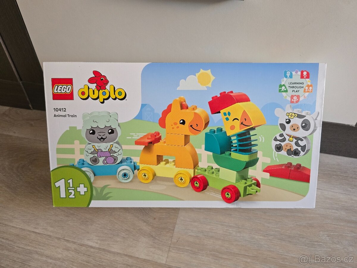 Lego duplo Vláček se zvířátky 10412