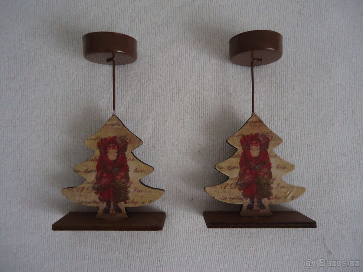 Vánoční svícen, svícny